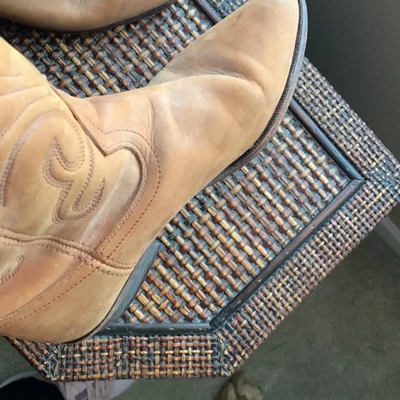 Leather cowboy/western boots - Picture 3 of 7